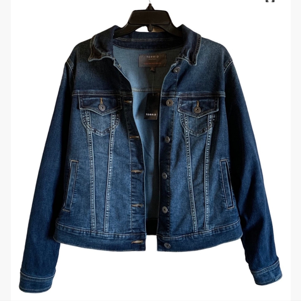 TORRID Denim Jean JACKET